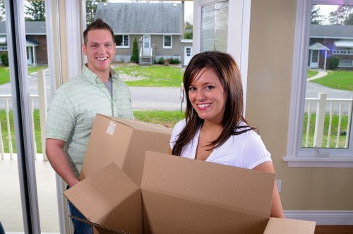 Local removals service supporting a Mayfair relocation