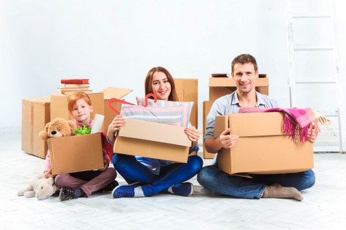 Local Mayfair removal van for apartments and offices