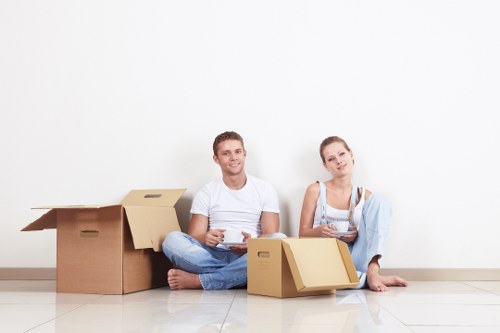 Office relocation planning in Mayfair with secure handling
