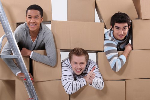 Secure moving truck support for Mayfair flats and offices