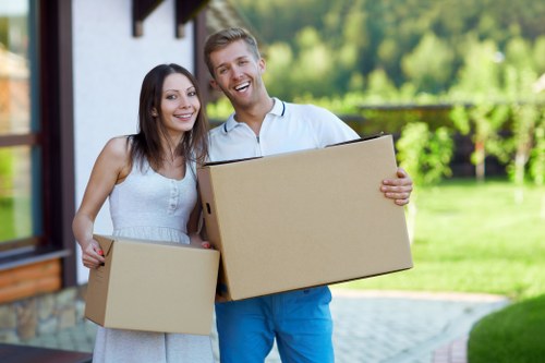 Man and van service for a move in Mayfair