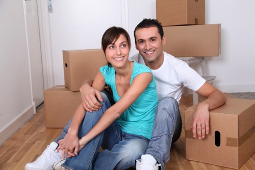 Removal van supporting recycling and reuse in Mayfair