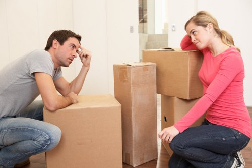 Central London office move with careful packing and transport