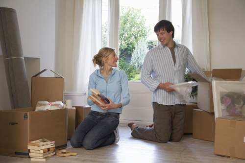 Governing law and waste regulations section for UK moving services