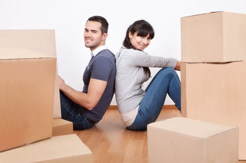 Careful packing and protective wrapping for a Mayfair residential move