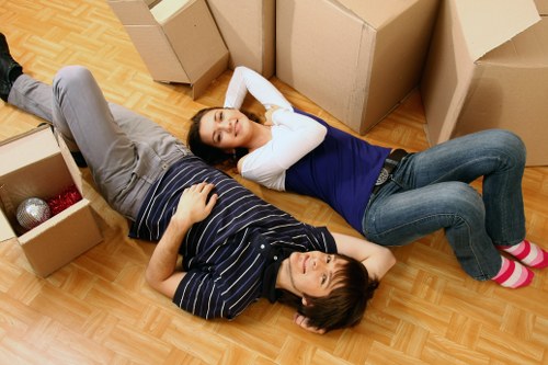 Careful packing and transport for a Mayfair residential move