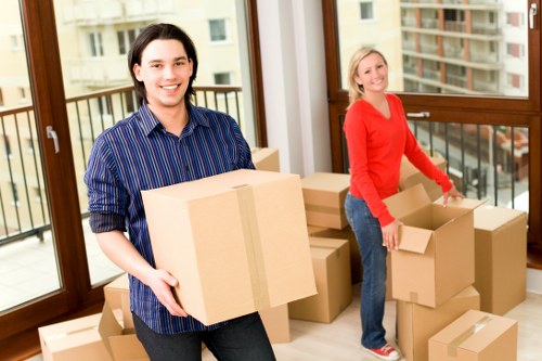 Residential flat move with van assistance in Mayfair
